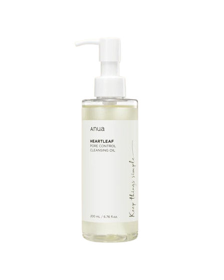 Heartleaf Pore Control Cleansing Oil Korean Facial Cleanser
