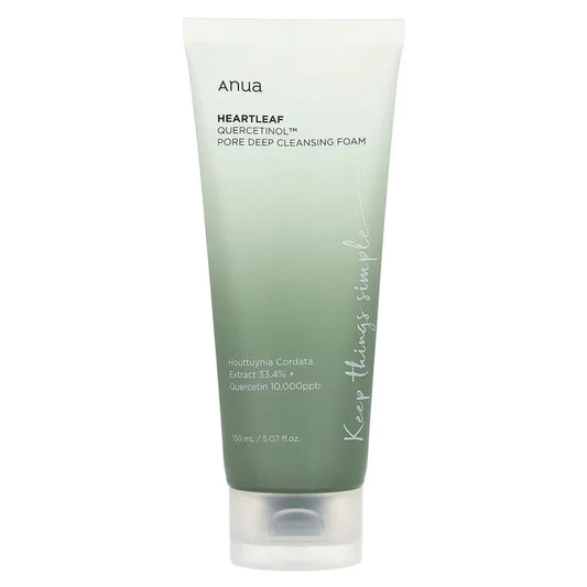 Heartleaf Quercetinol Pore Deep Cleansing Foam - mousse nettoyante